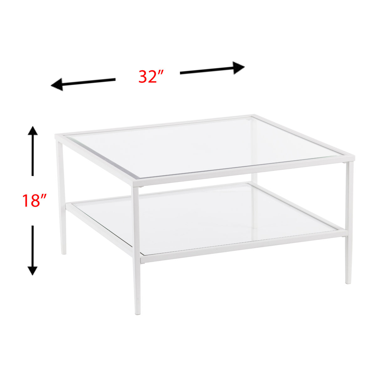 Ivy Bronx Sydnor 4 Legs Coffee Table & Reviews Wayfair